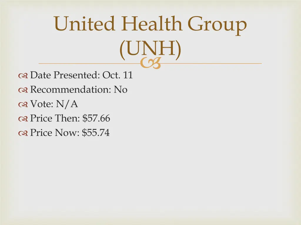 united health group unh