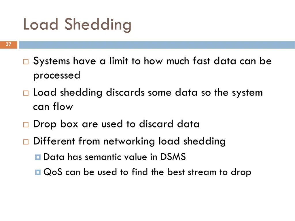 load shedding