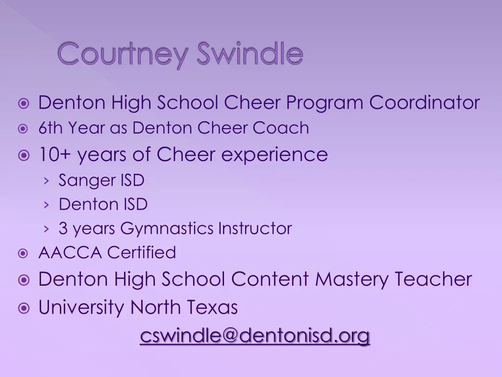 courtney swindle