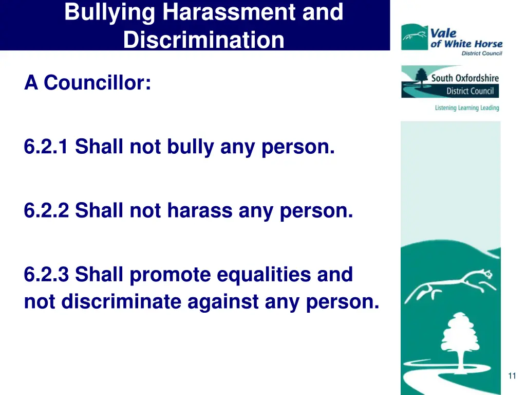 bullying harassment and discrimination