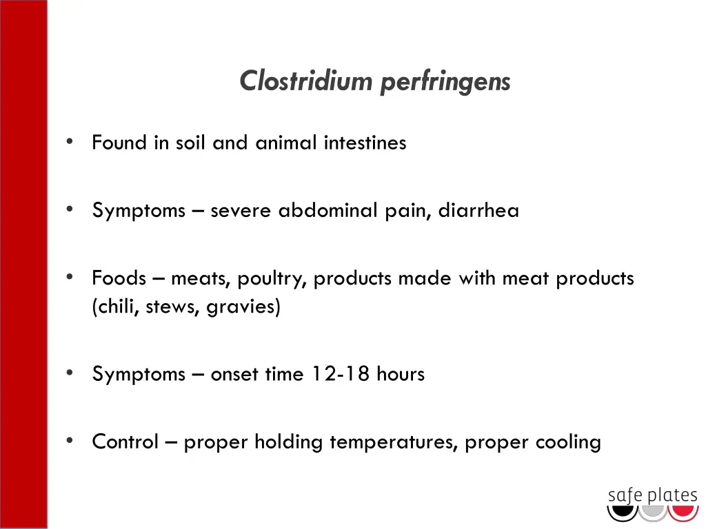 clostridium perfringens