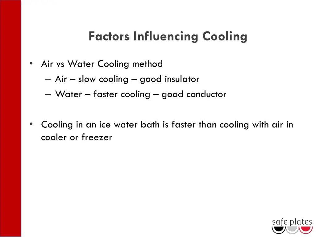 factors influencing cooling 2