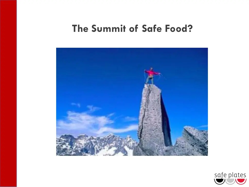 the summit of safe food