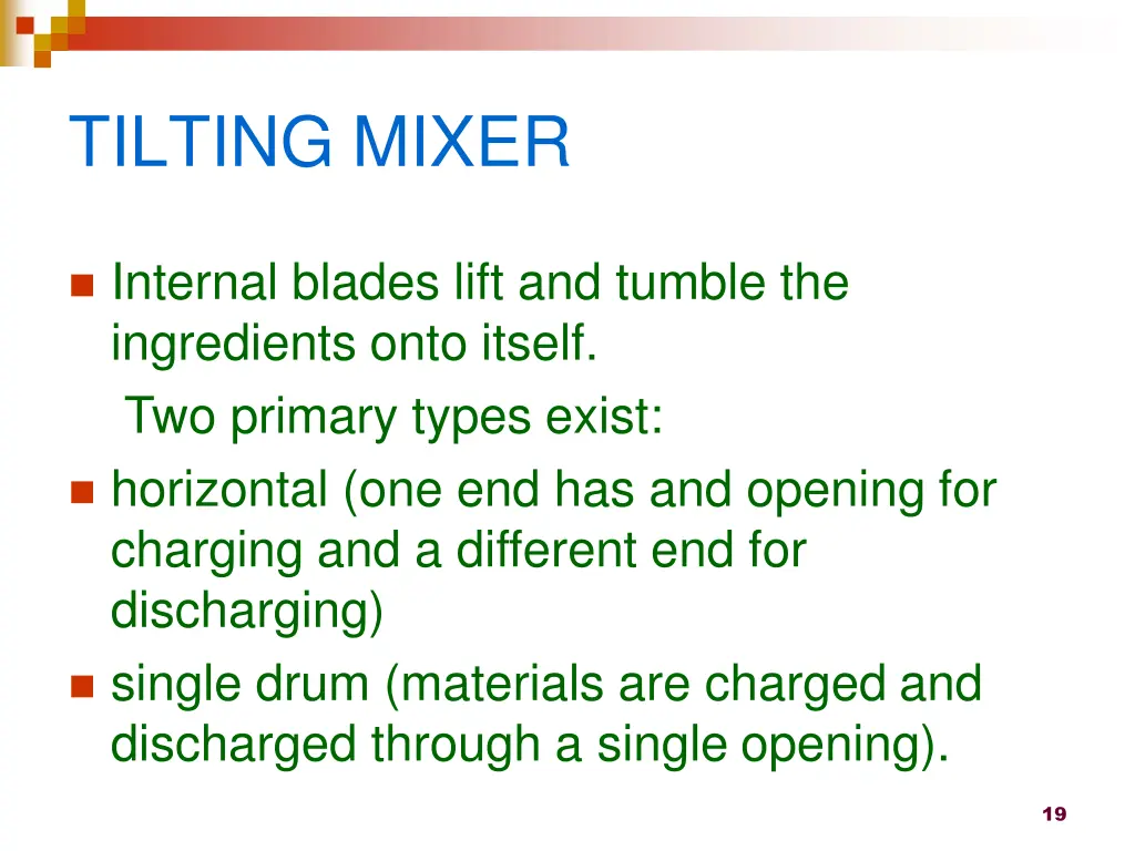 tilting mixer 1