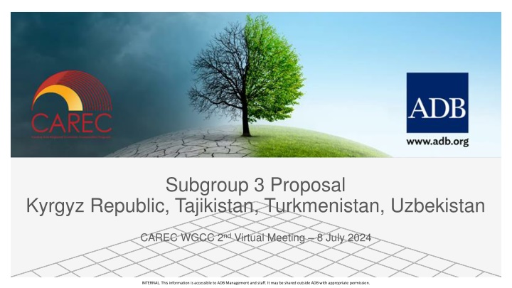 subgroup 3 proposal