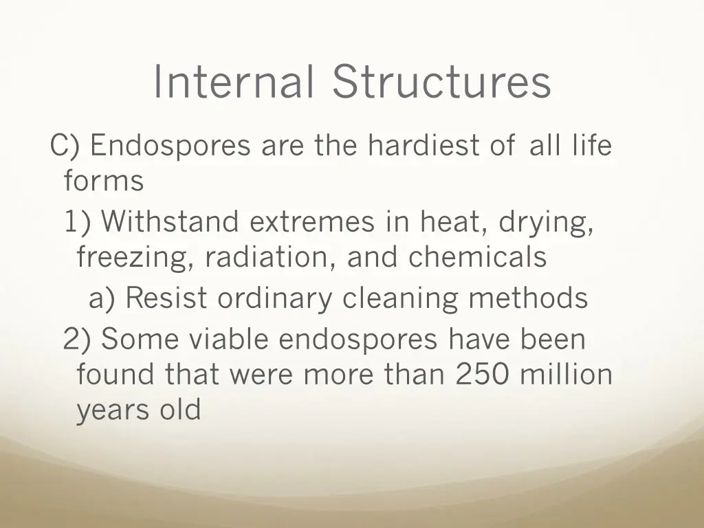 internal structures 10