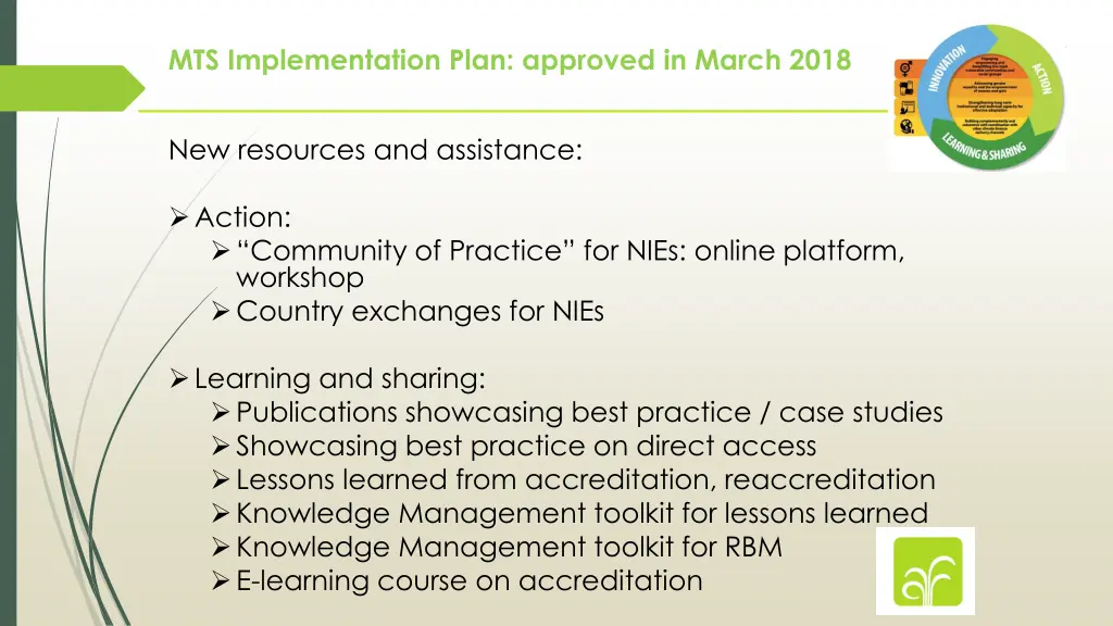 mts implementation plan approved in march 2018 1