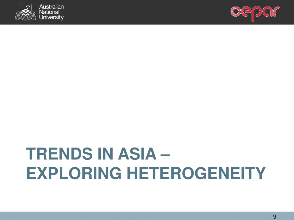 trends in asia exploring heterogeneity