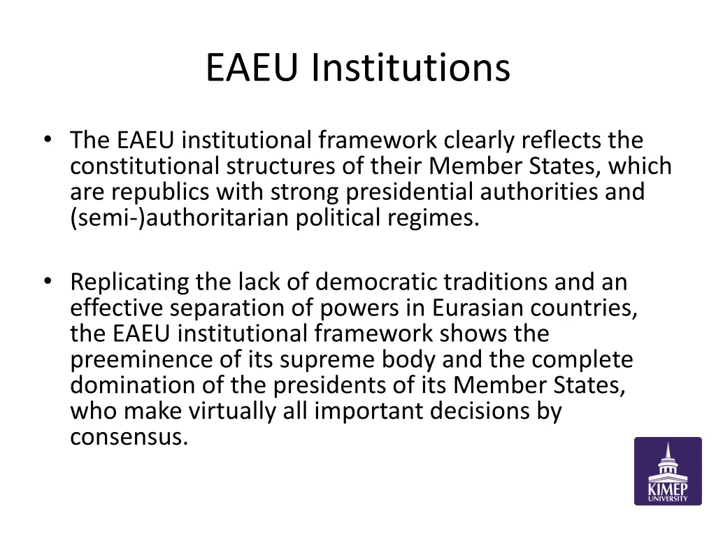 eaeu institutions