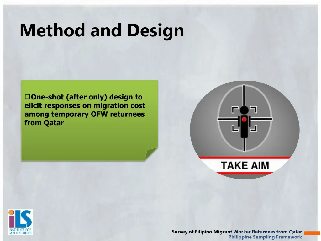 method and design