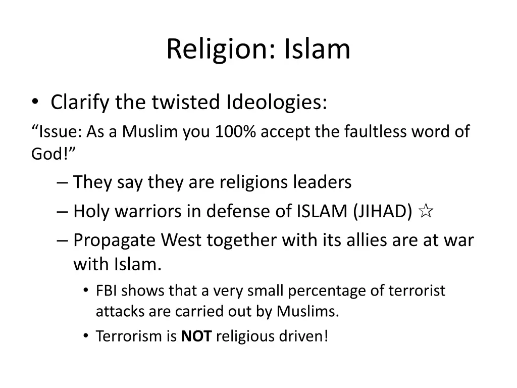 religion islam