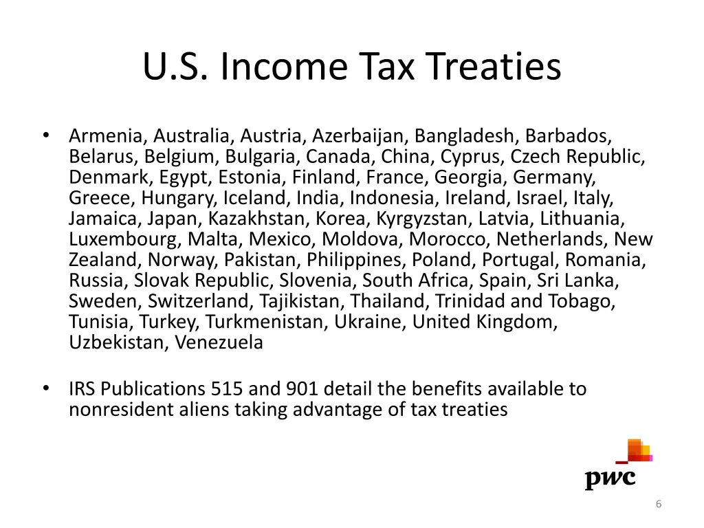 u s income tax treaties