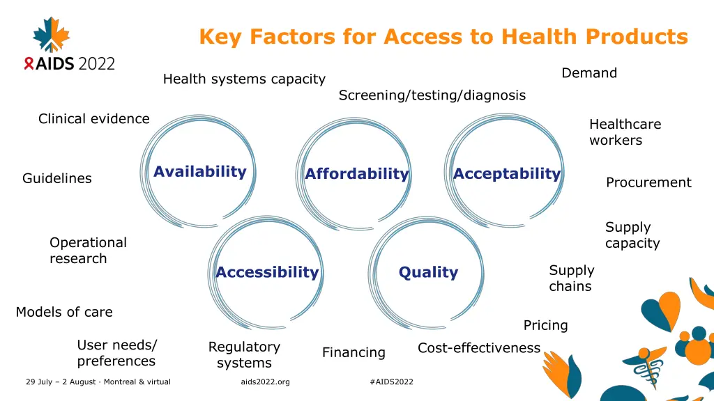 key factors for access to health products 1