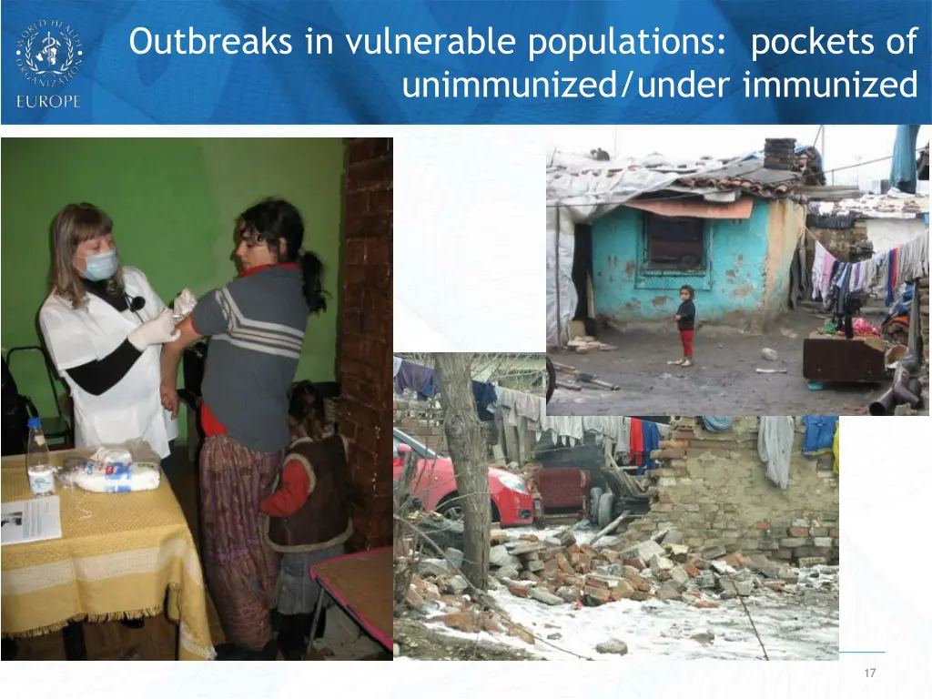 outbreaks in vulnerable populations pockets