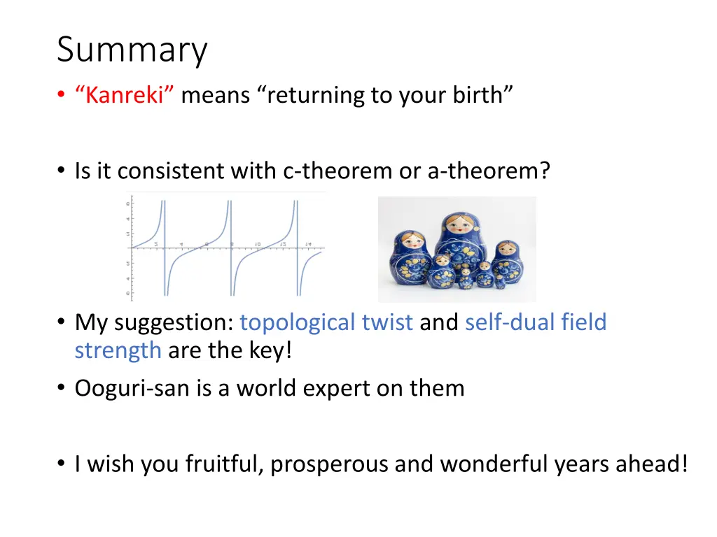 summary kanreki means returning to your birth