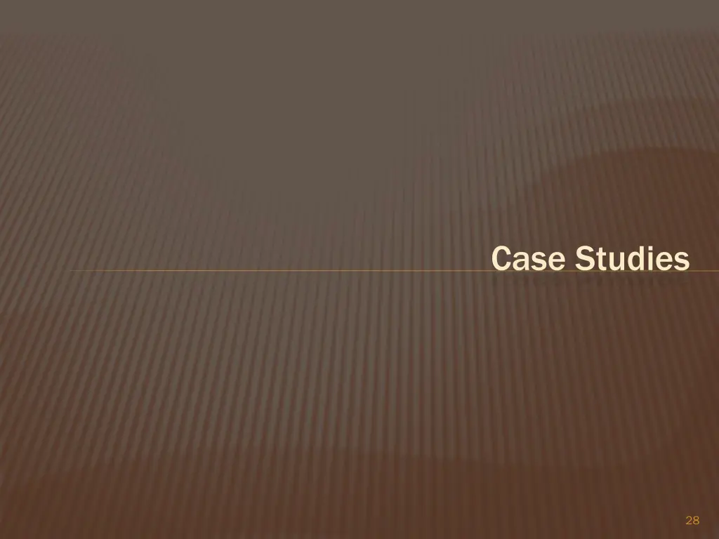 case studies