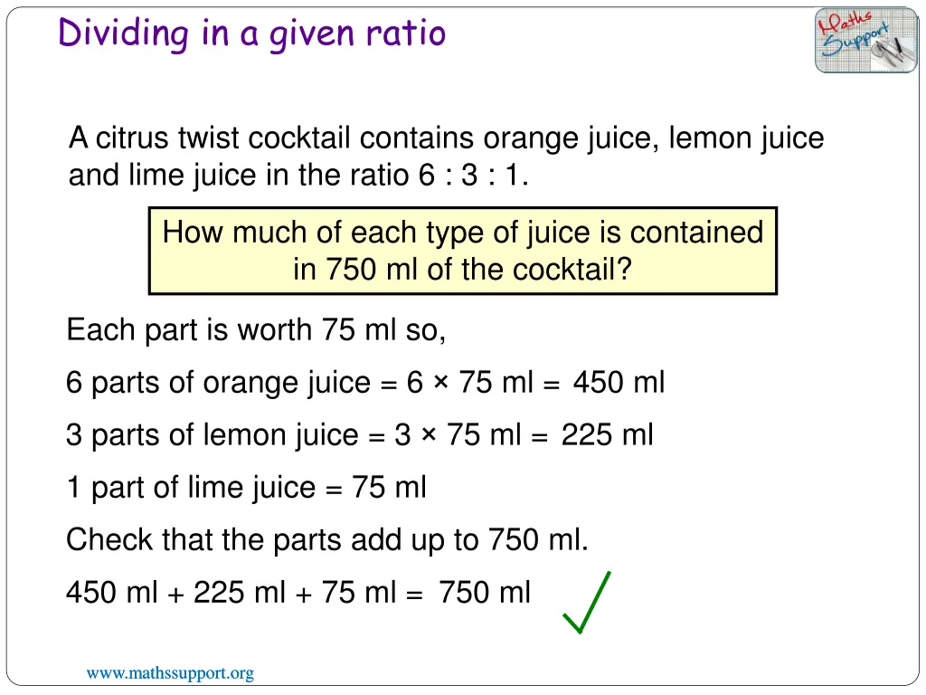 dividing in a given ratio 3