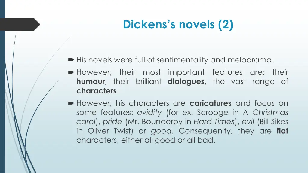 dickens s novels 2