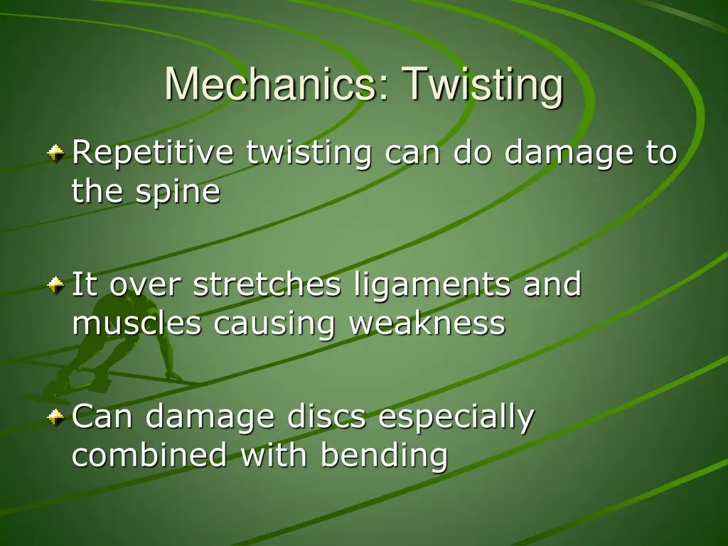 mechanics twisting