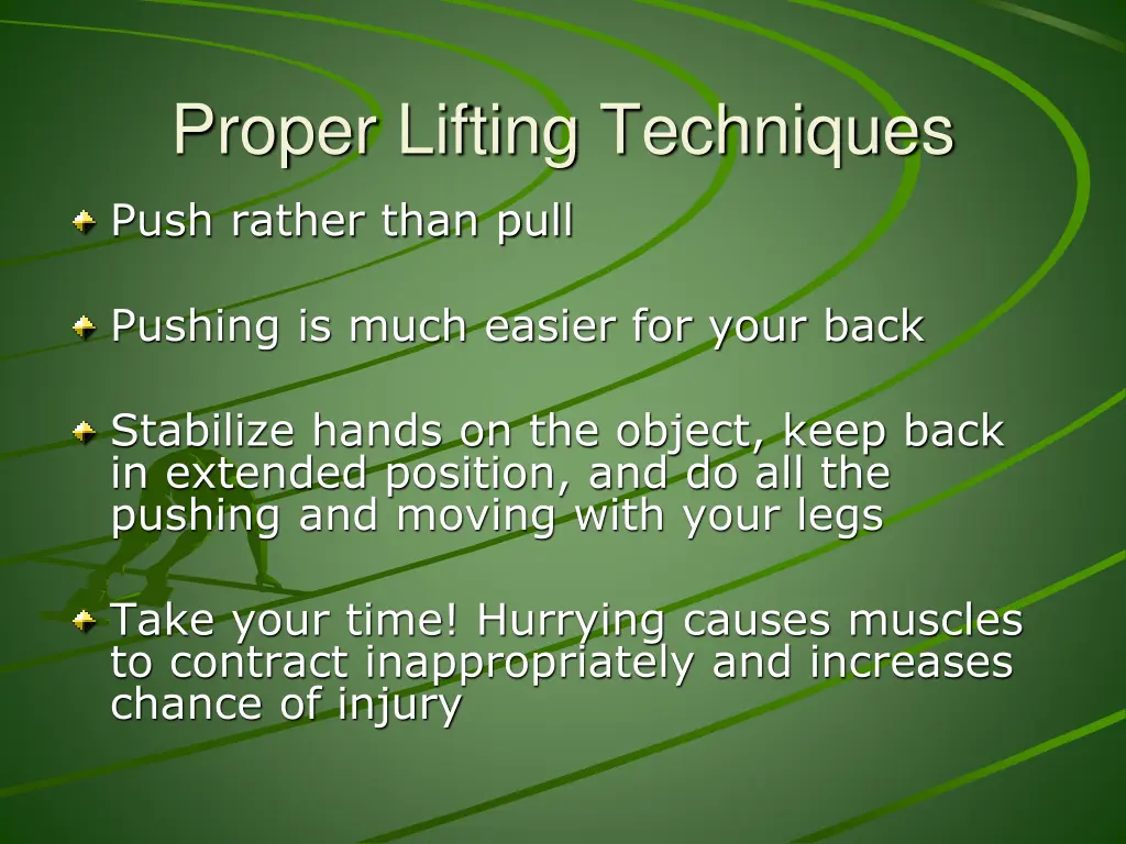 proper lifting techniques 2