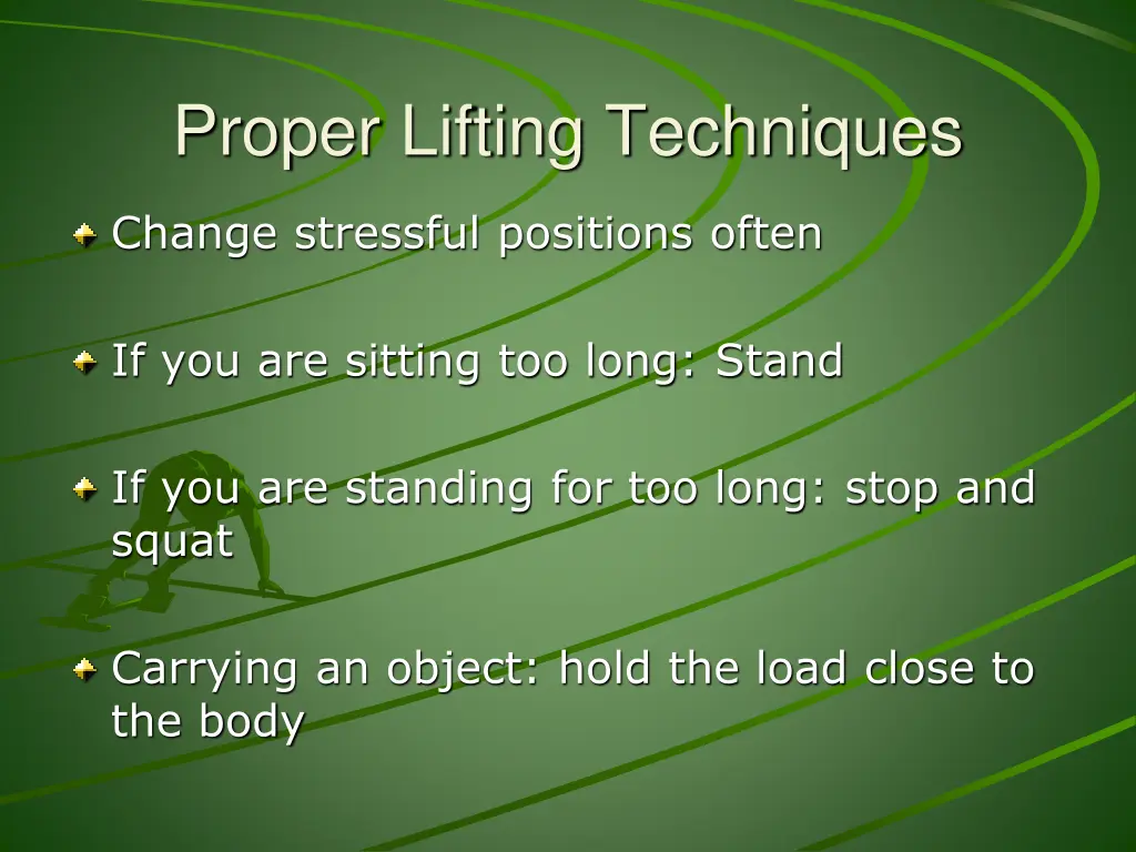 proper lifting techniques 3