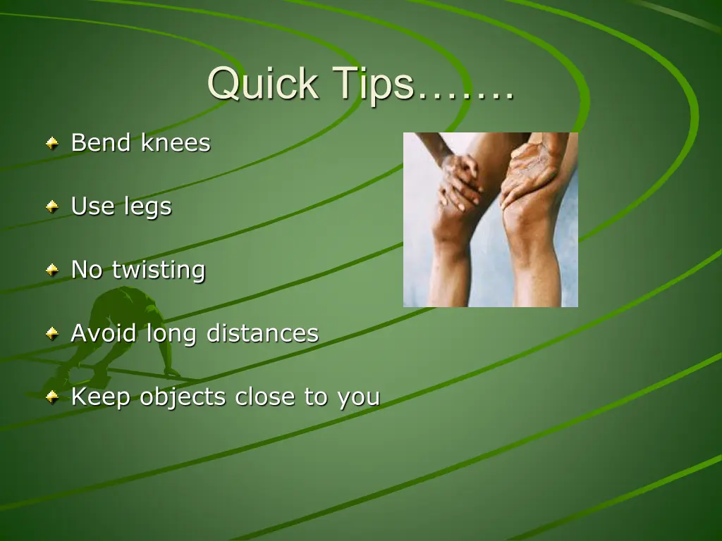 quick tips