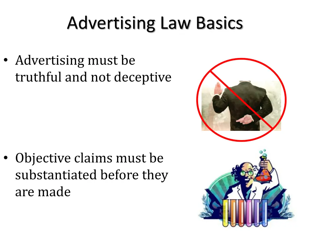 advertising law basics