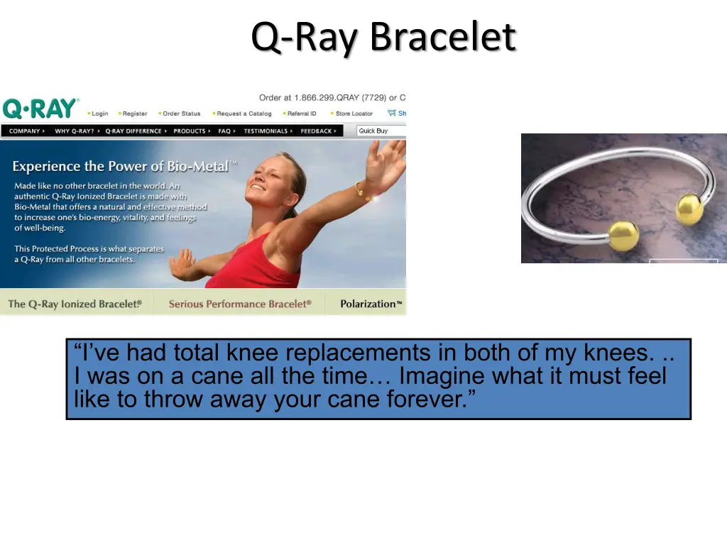 q ray bracelet