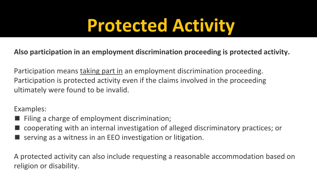 protected activity 1