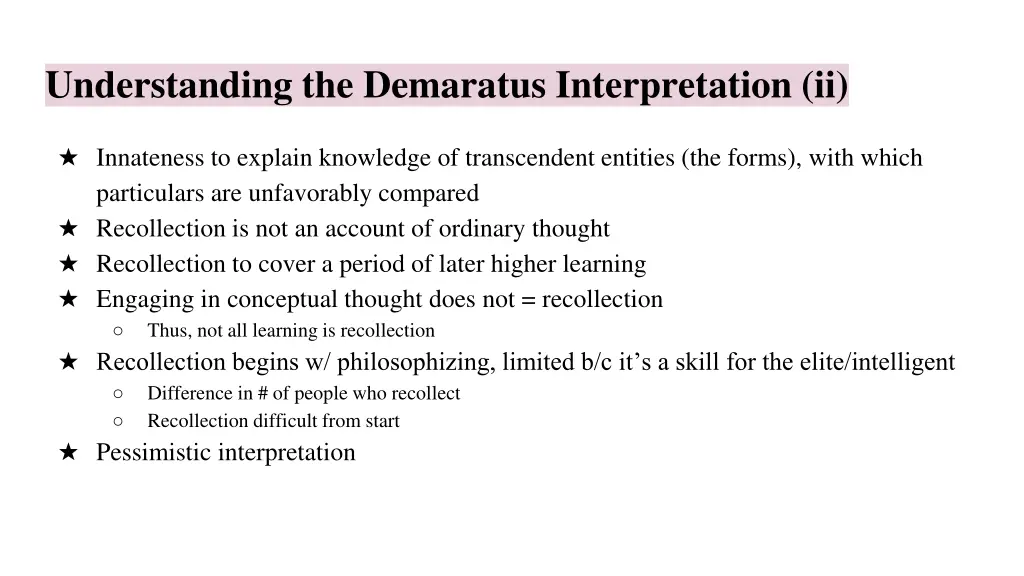 understanding the demaratus interpretation ii