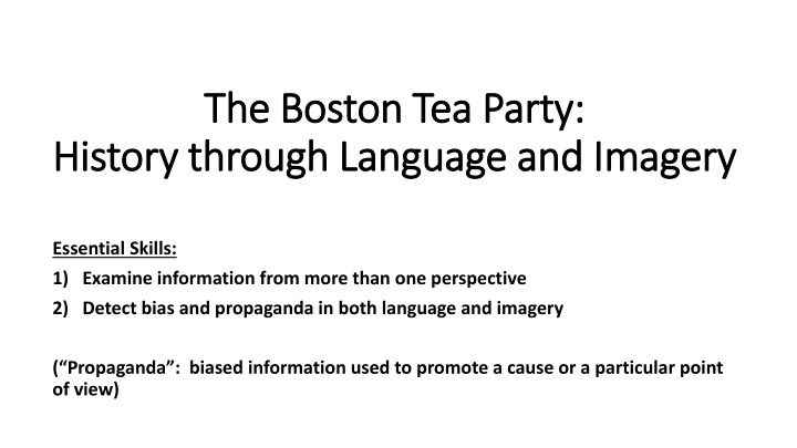 the boston tea party the boston tea party history