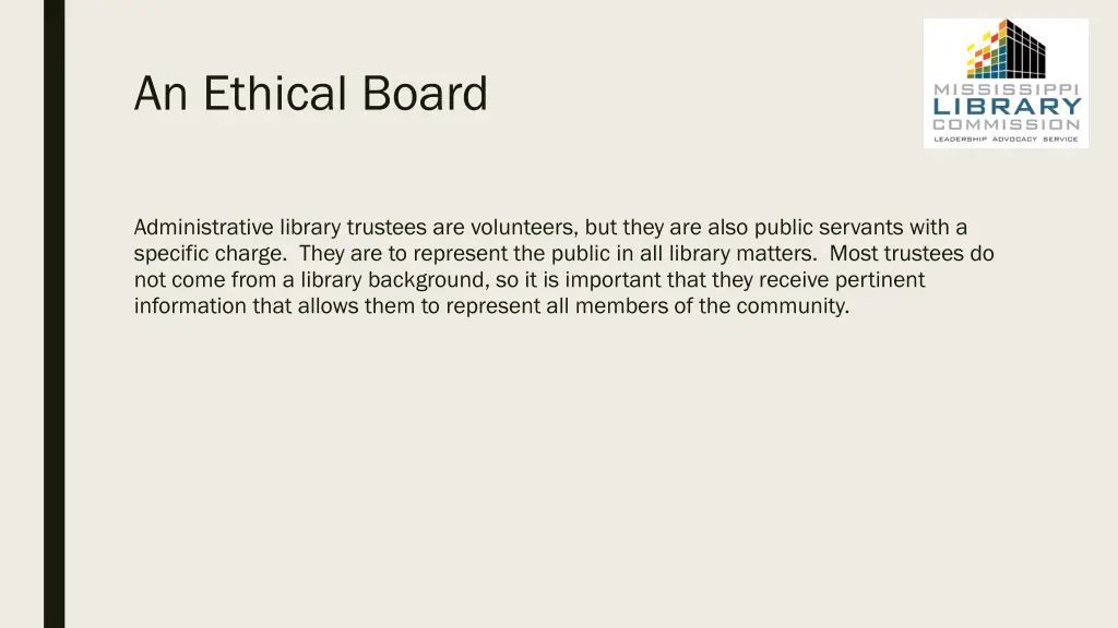 an ethical board