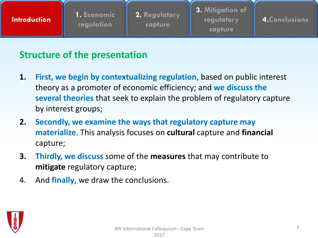 3 mitigation of regulatory capture 1