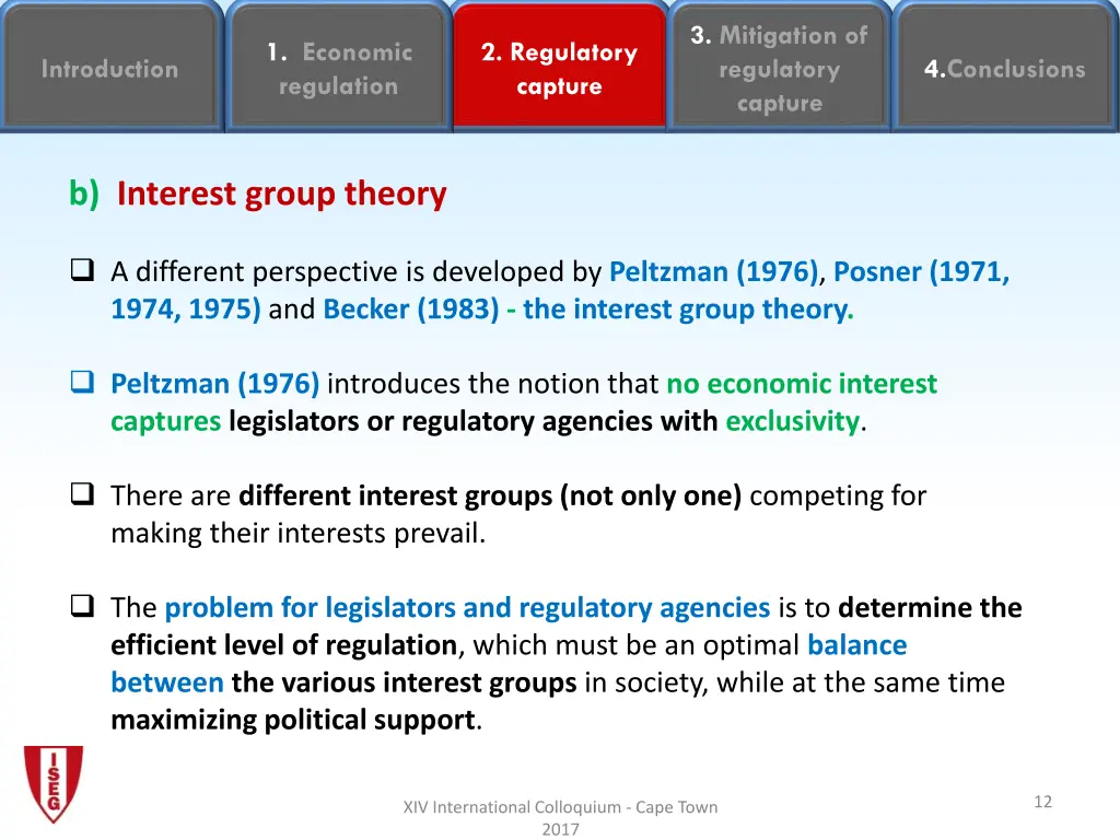 3 mitigation of regulatory capture 10