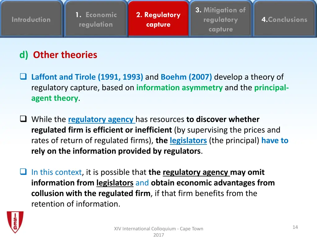 3 mitigation of regulatory capture 12