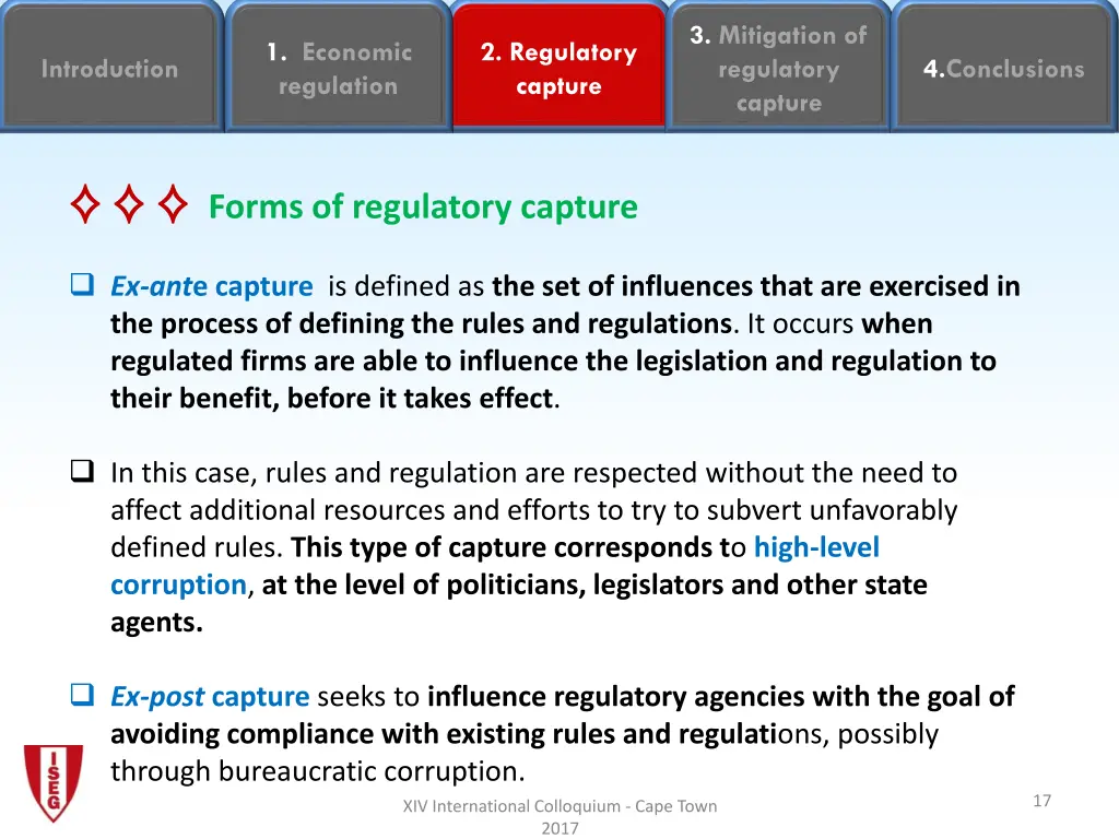 3 mitigation of regulatory capture 15