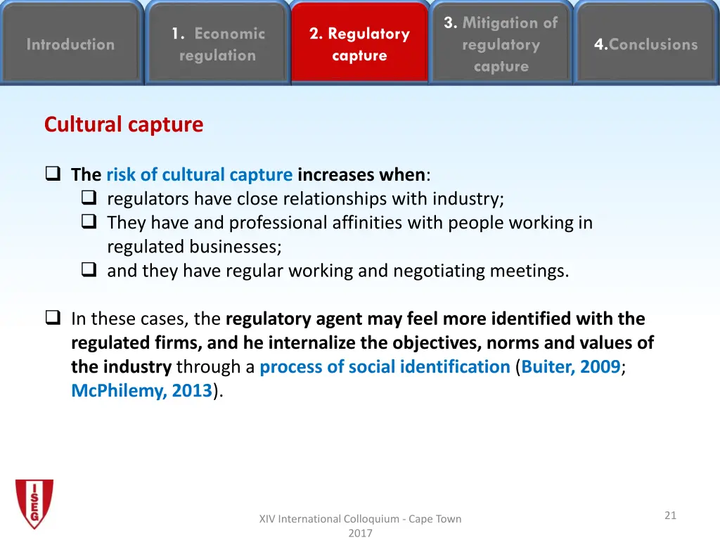 3 mitigation of regulatory capture 19