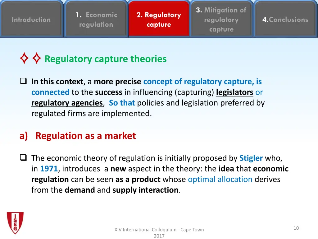 3 mitigation of regulatory capture 8