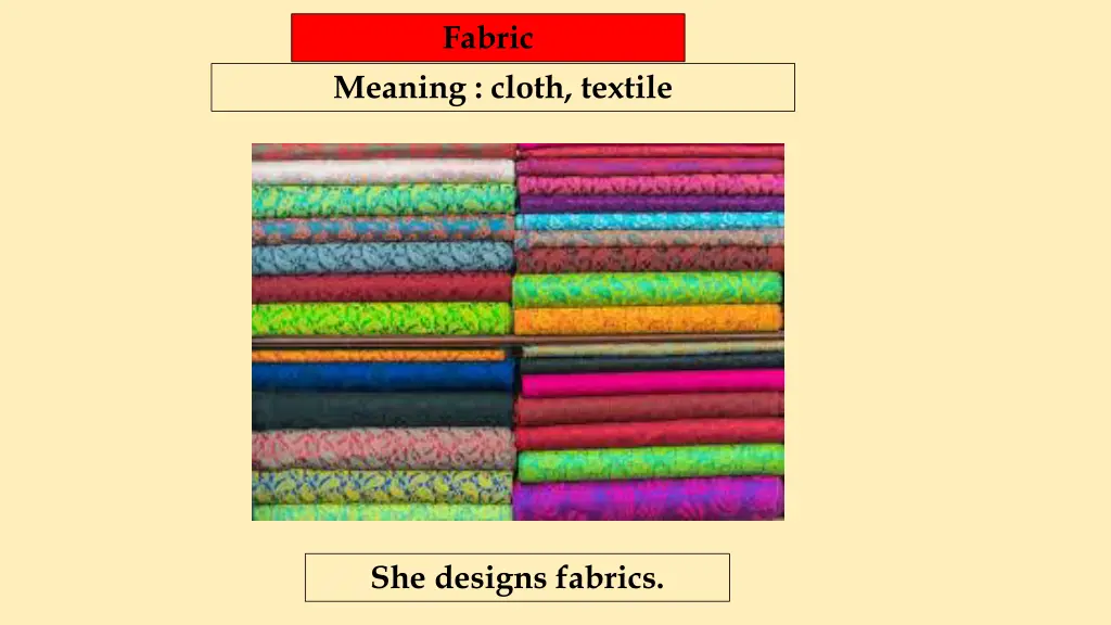 fabric