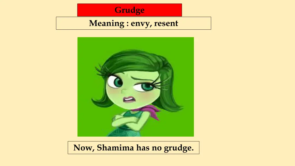 grudge