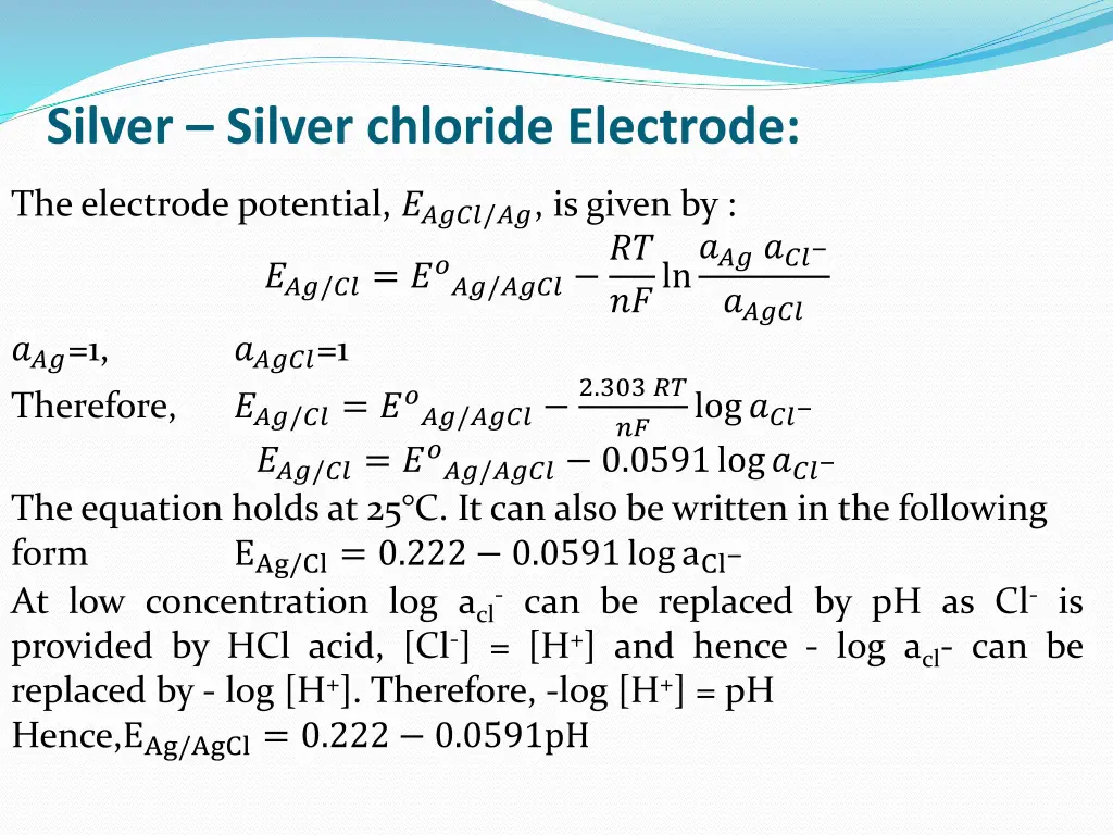 silver silver chloride electrode 2