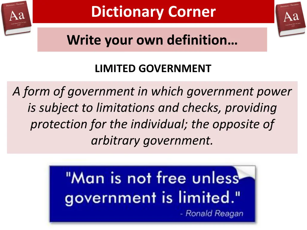 dictionary corner 1