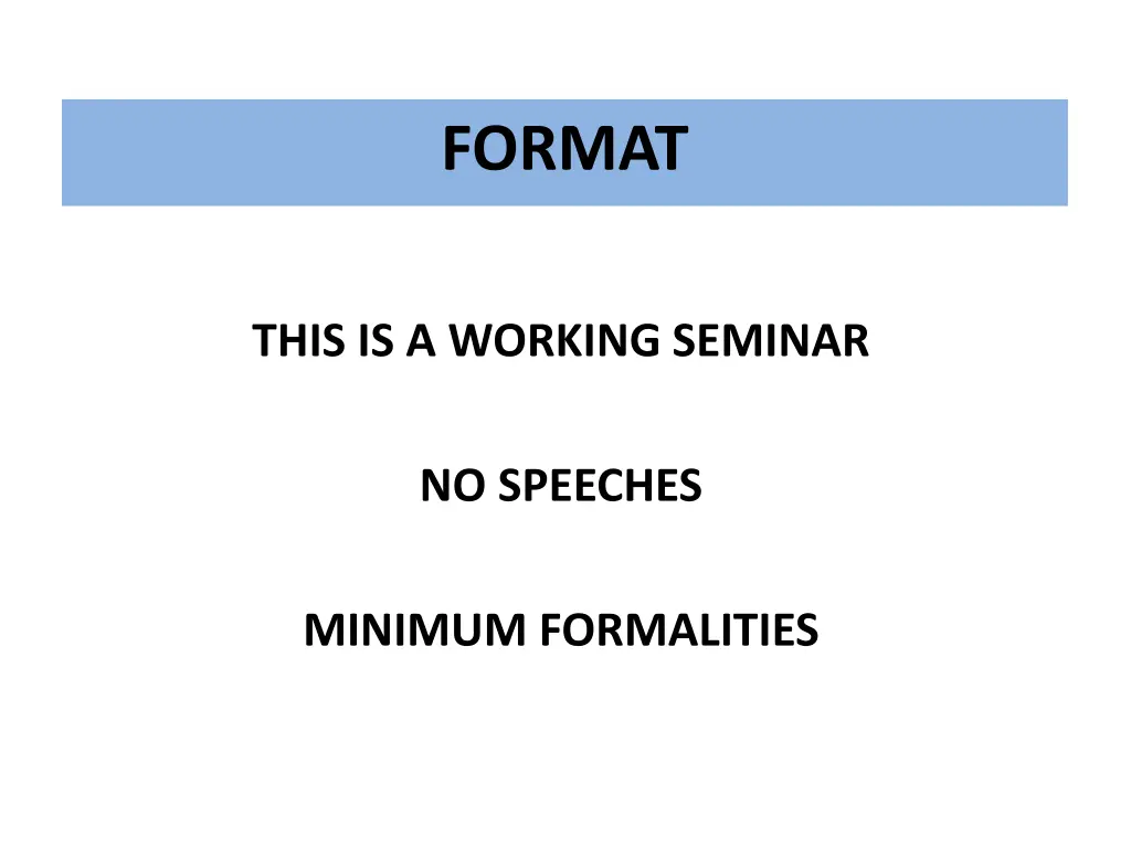 format