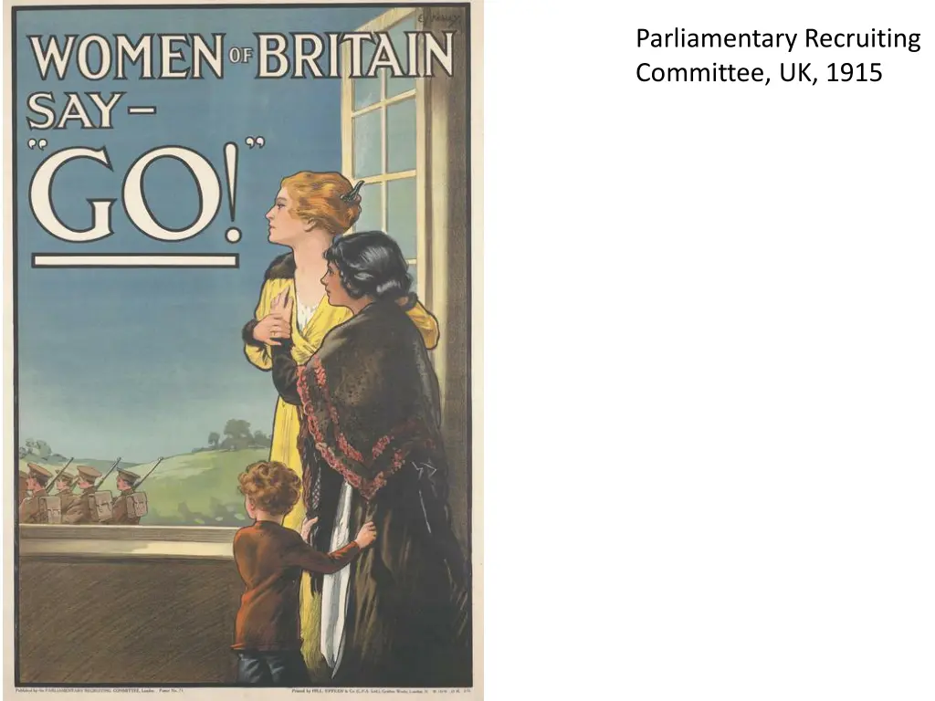 parliamentary recruiting committee uk 1915