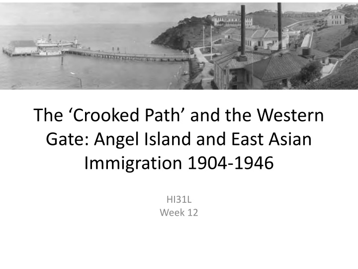 the crooked path and the western gate angel