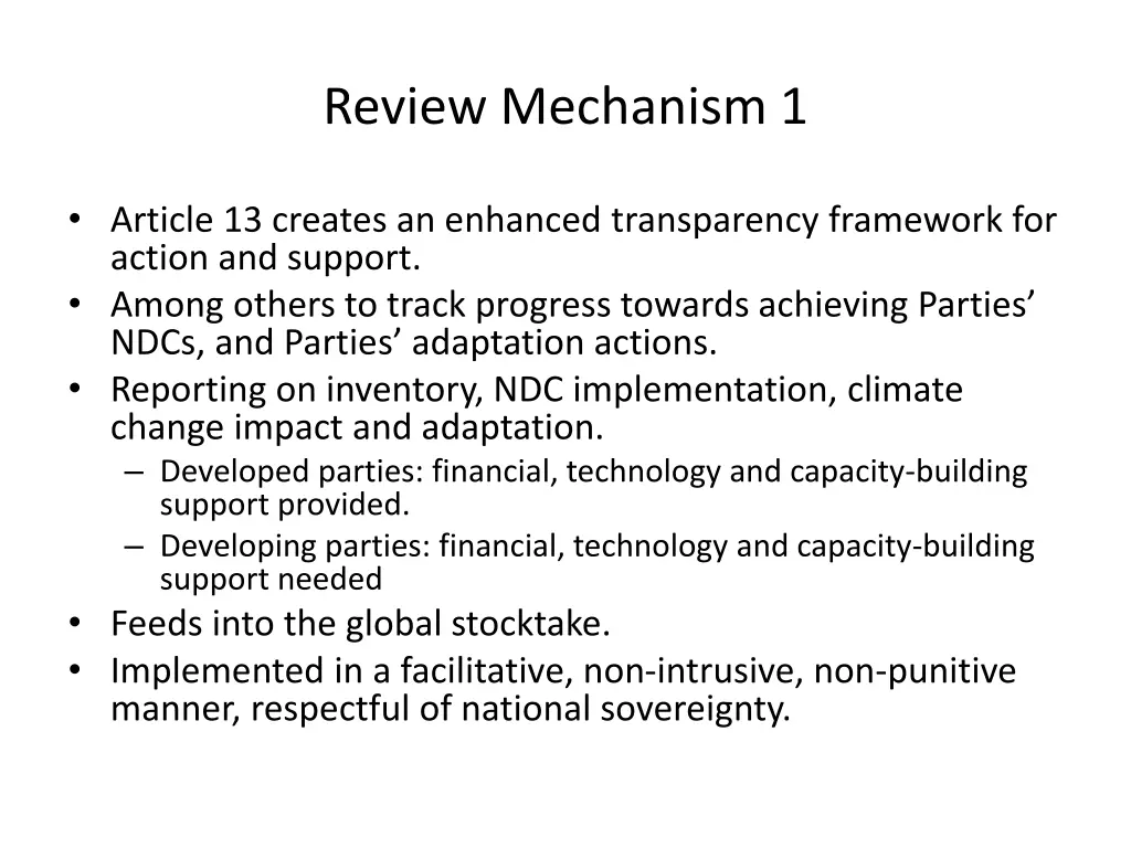 review mechanism 1