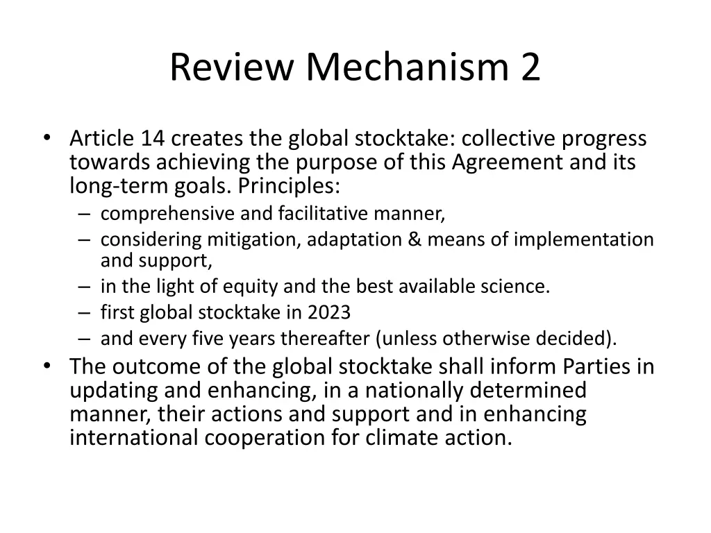 review mechanism 2