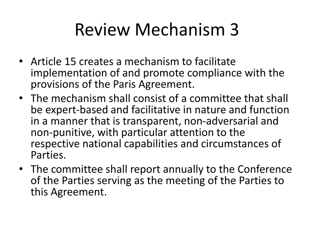 review mechanism 3