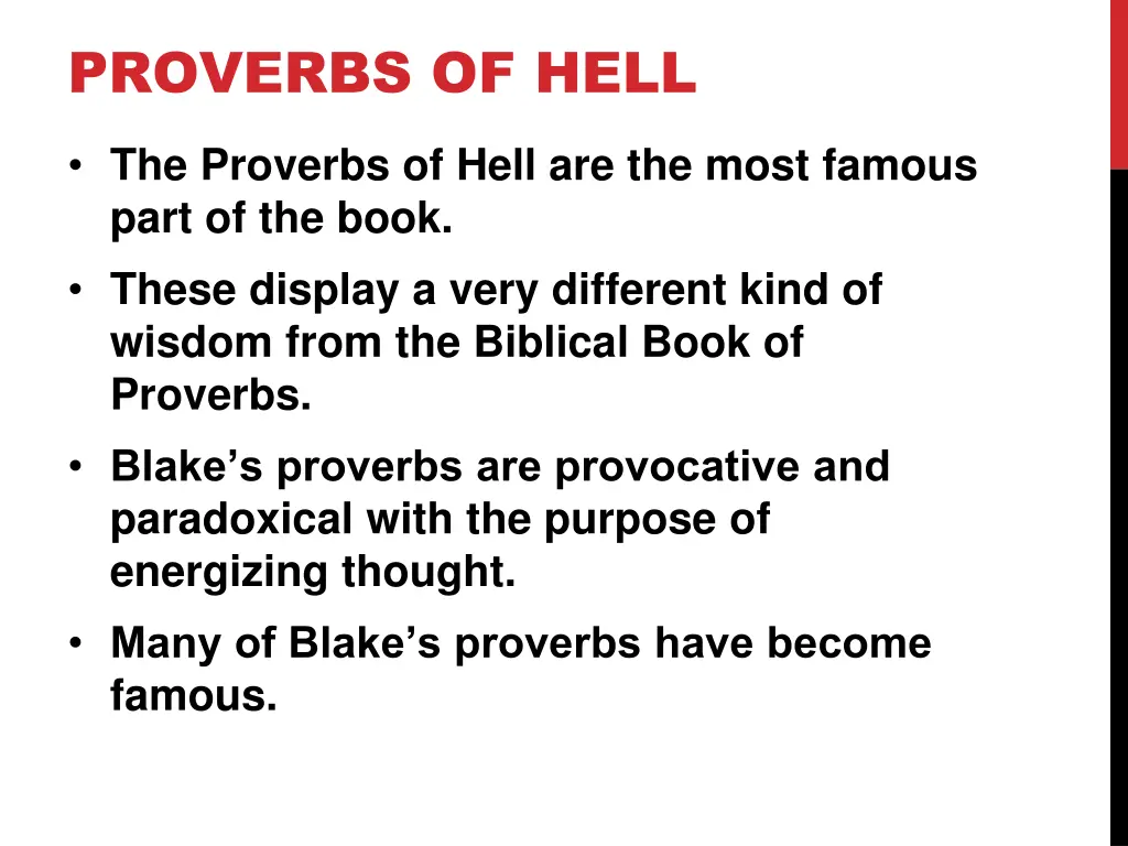 proverbs of hell