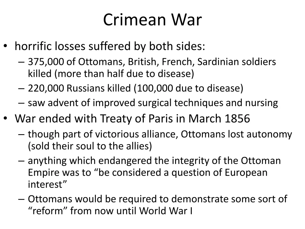 crimean war